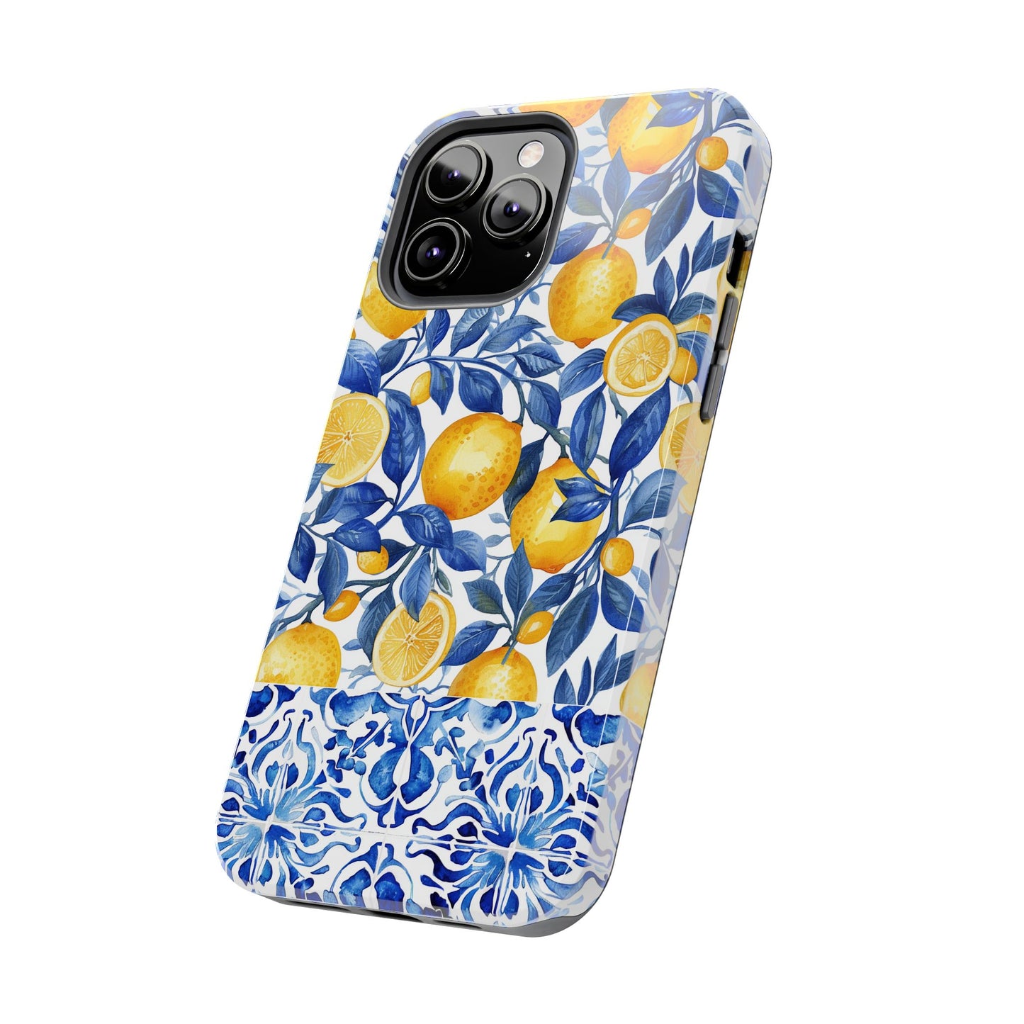 Lemons & Tiles Tough Phone Case