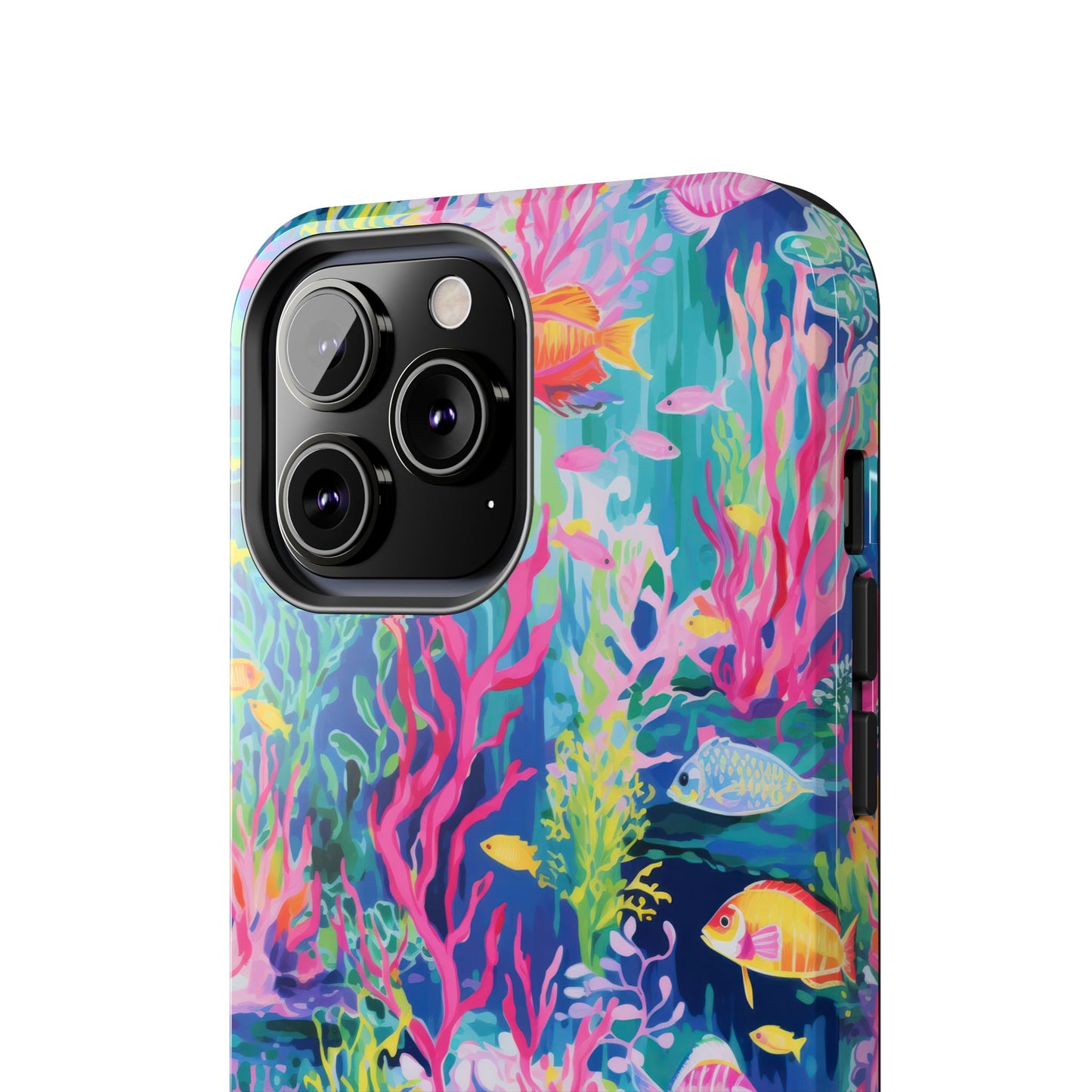 Watercolor Fish Tough Phone Case