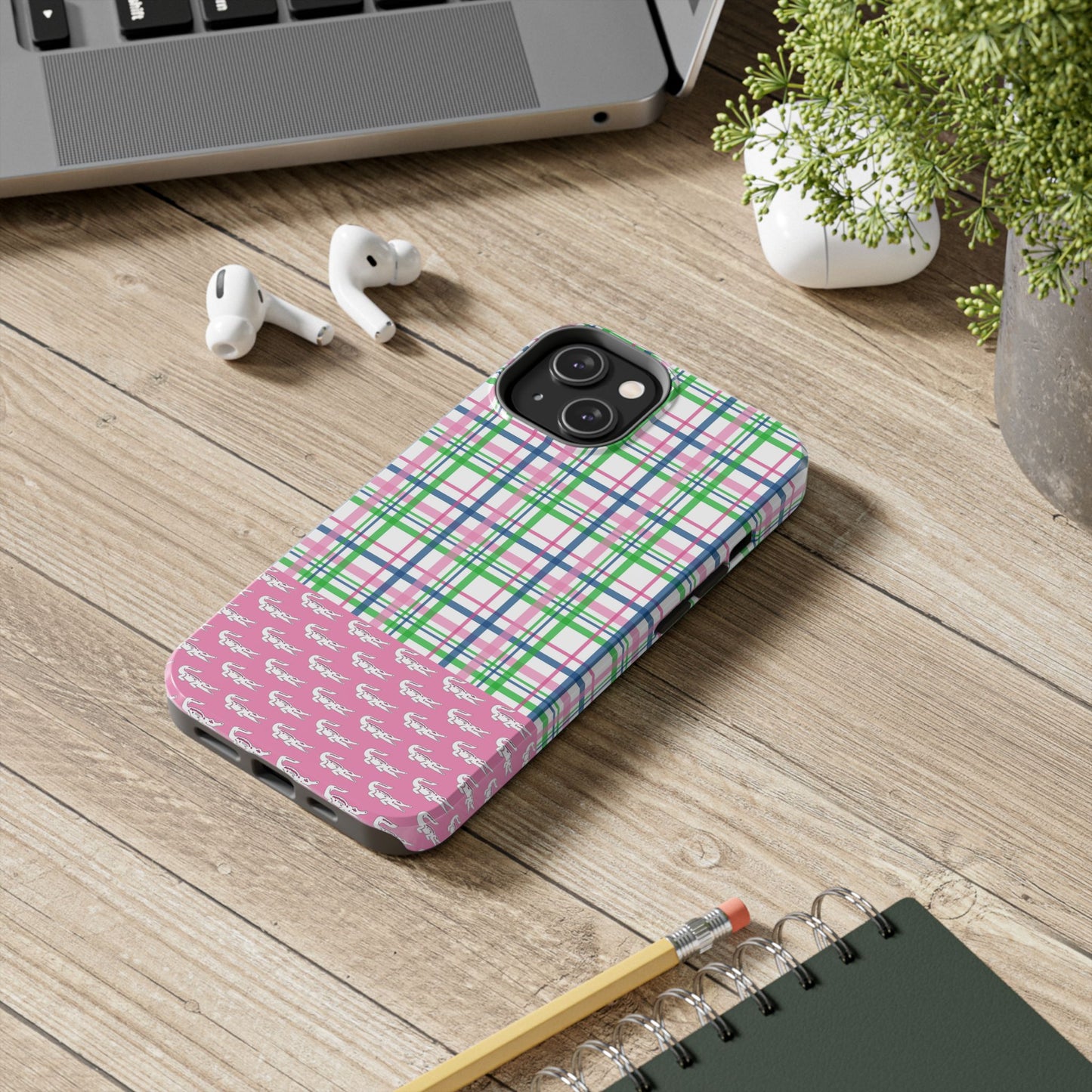 Gator Plaid Tough Phone Case