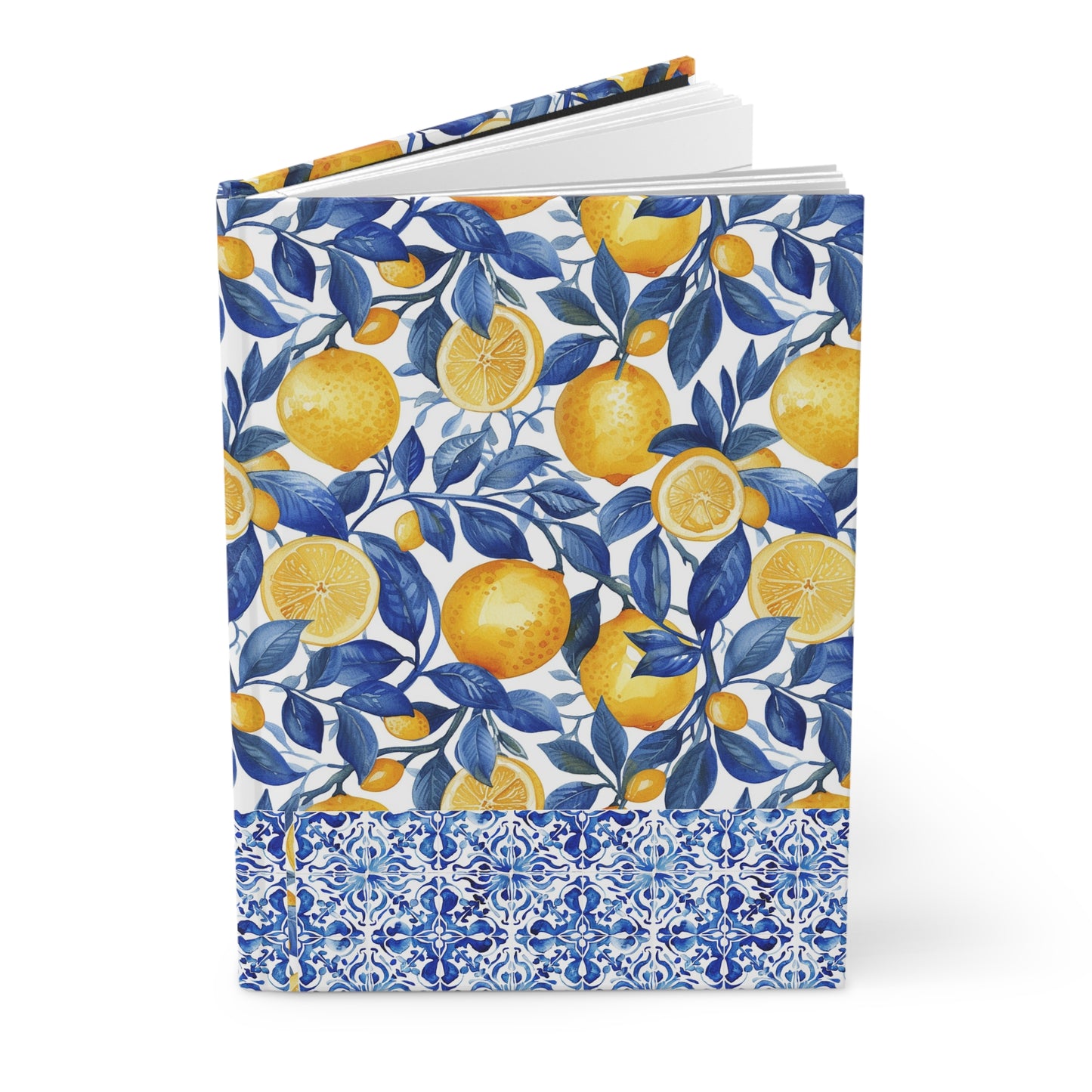 Lemons & Tiles Hardcover Journal