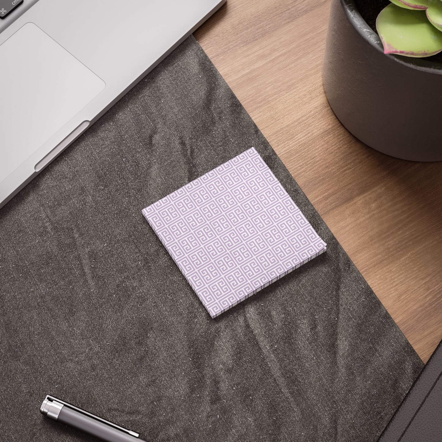 Purple Greek Key Post-it® Note Pads