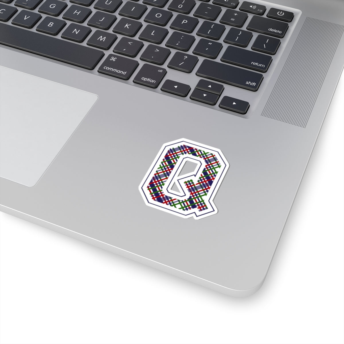 Equestrian Letter Q Kiss Cut Sticker