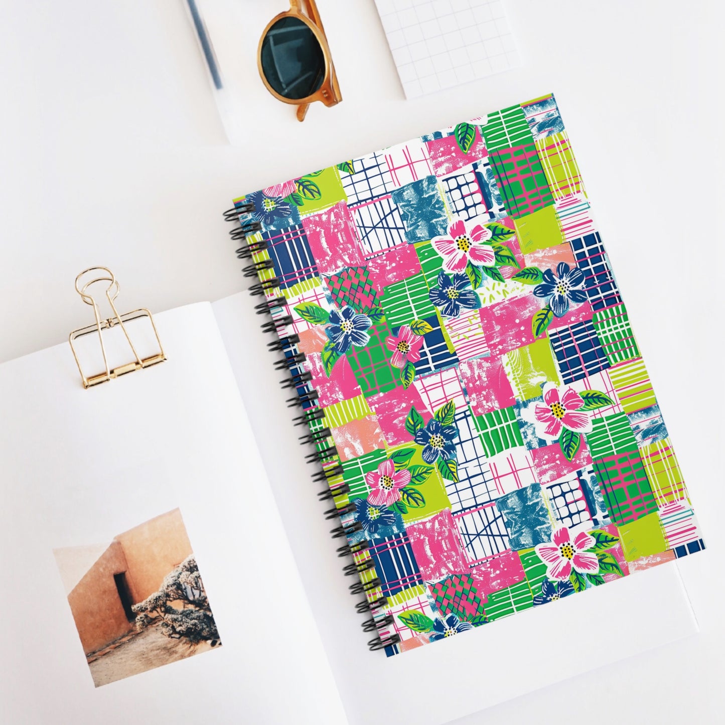 Tropical Madras Spiral Notebook