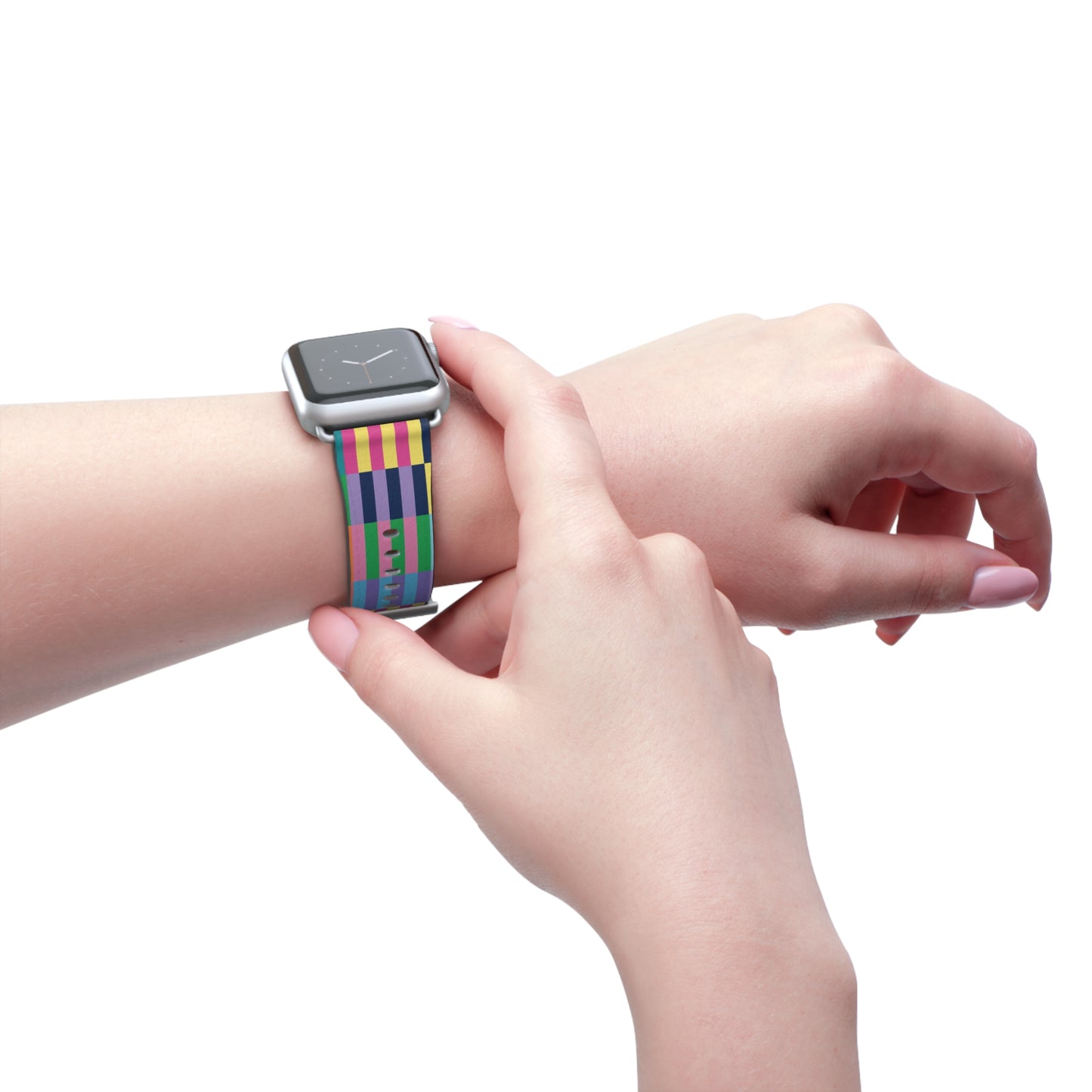 Color Blocks Watch Band