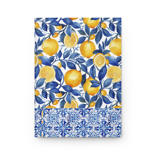 Lemons & Tiles Hardcover Journal