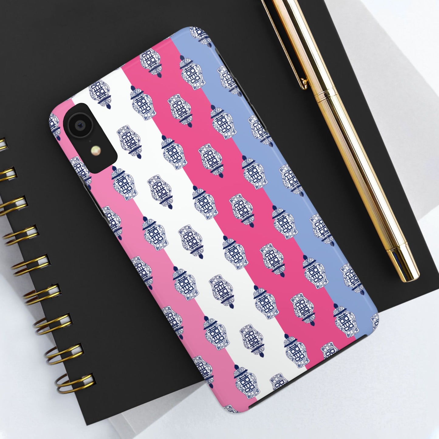 Ginger Jar Stripe Tough Phone Case