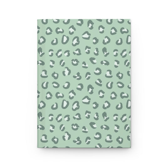 Pastel Leopard Hardcover Journal