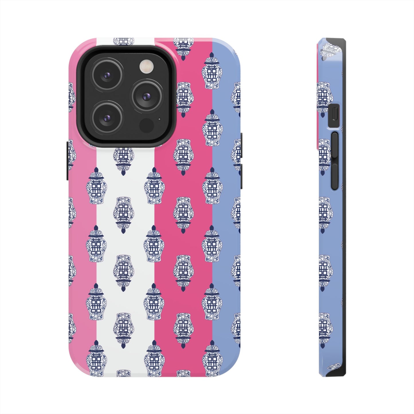 Ginger Jar Stripe Tough Phone Case