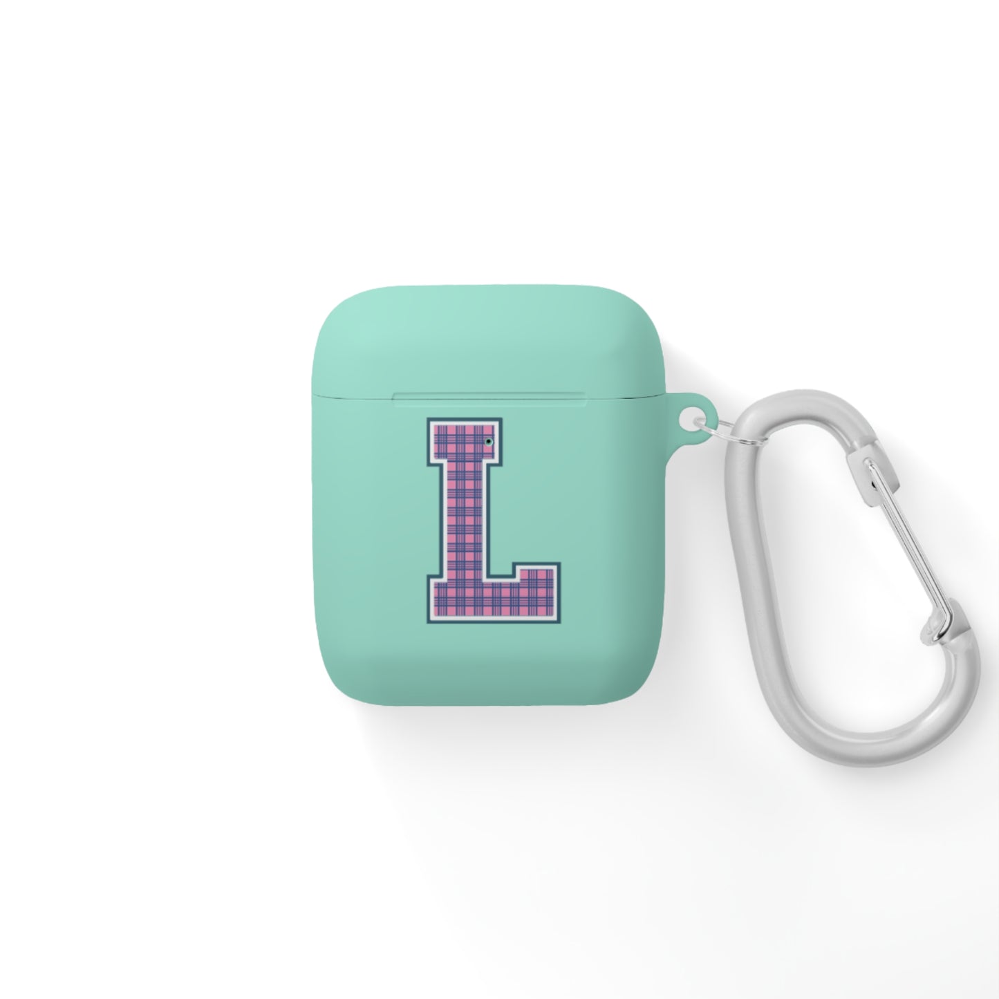 Preppy Letter L AirPods Case Cover
