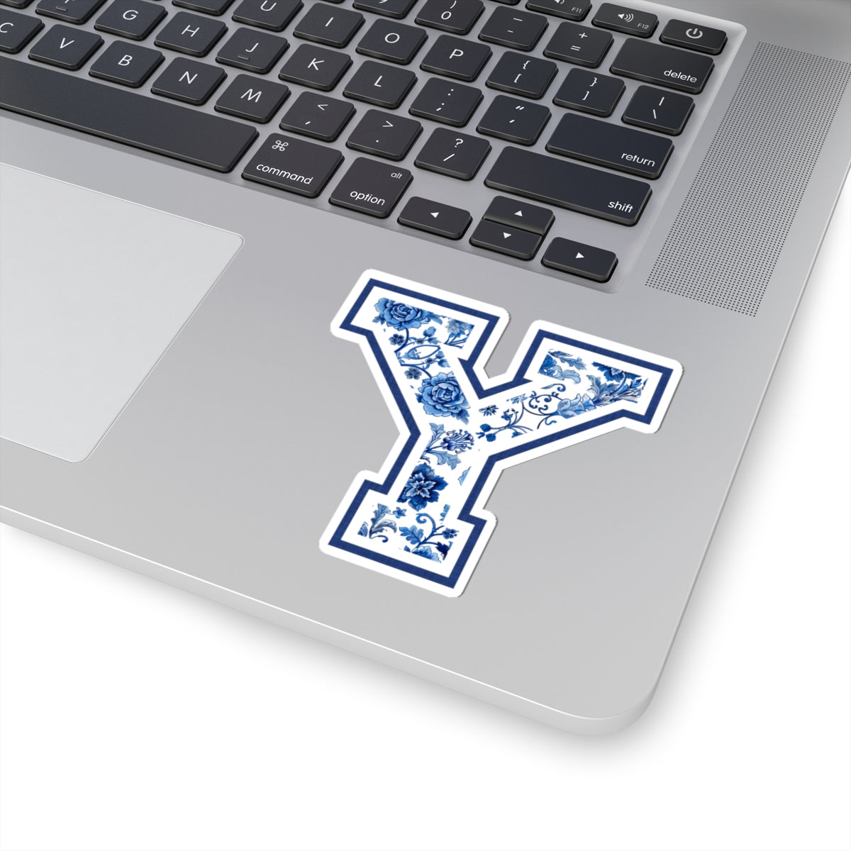Chinoiserie Letter Y Kiss Cut Sticker