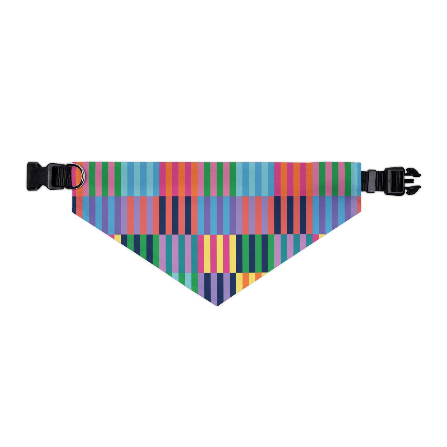 Color Blocks Pet Bandana Collar