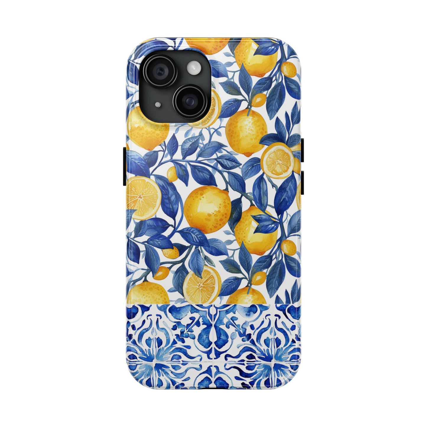 Lemons & Tiles Tough Phone Case