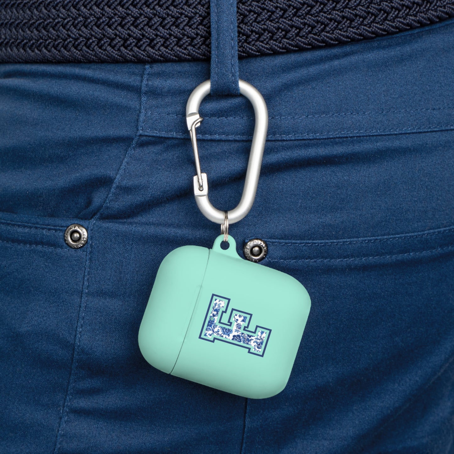 Chinoiserie Letter F AirPods Case Cover