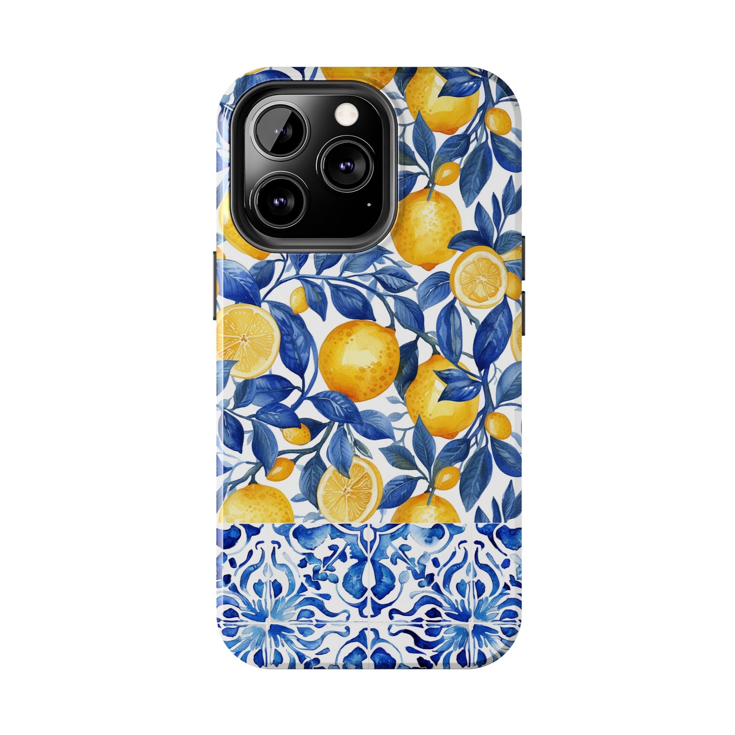 Lemons & Tiles Tough Phone Case