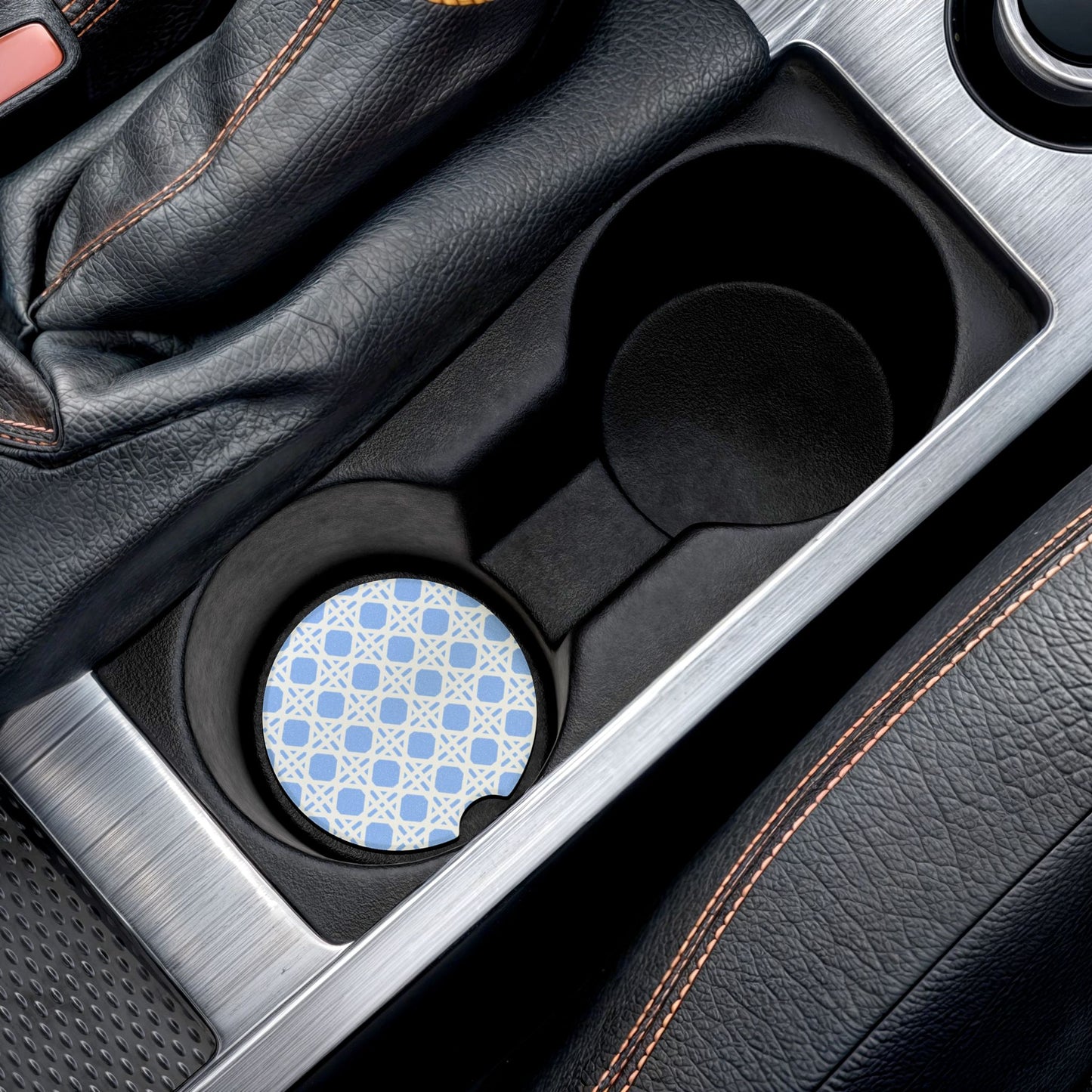 Cane Cornflower Soapstone Car Coaster