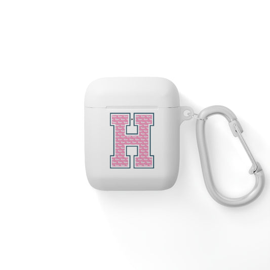 Preppy Letter H AirPods Case Cover