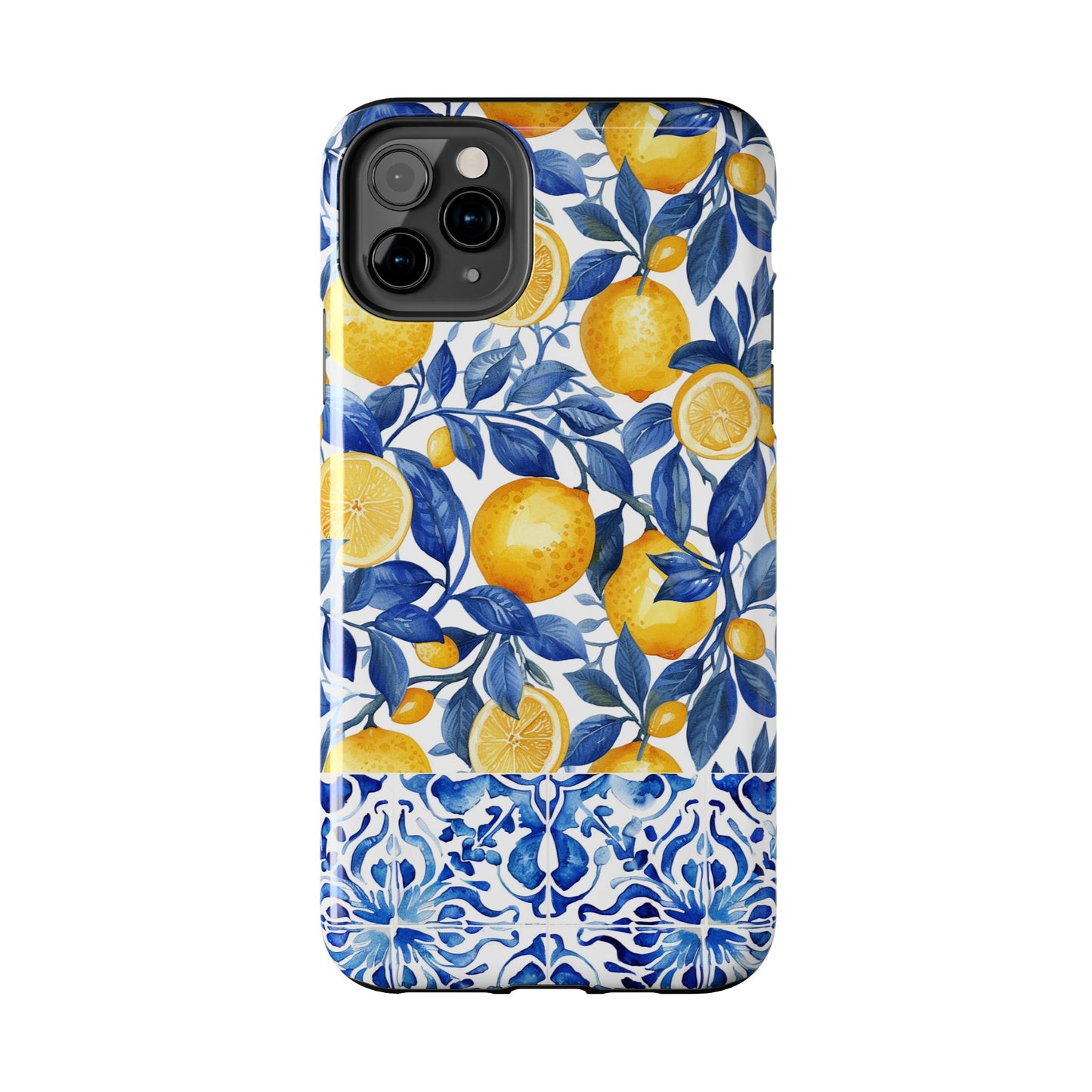 Lemons & Tiles Tough Phone Case