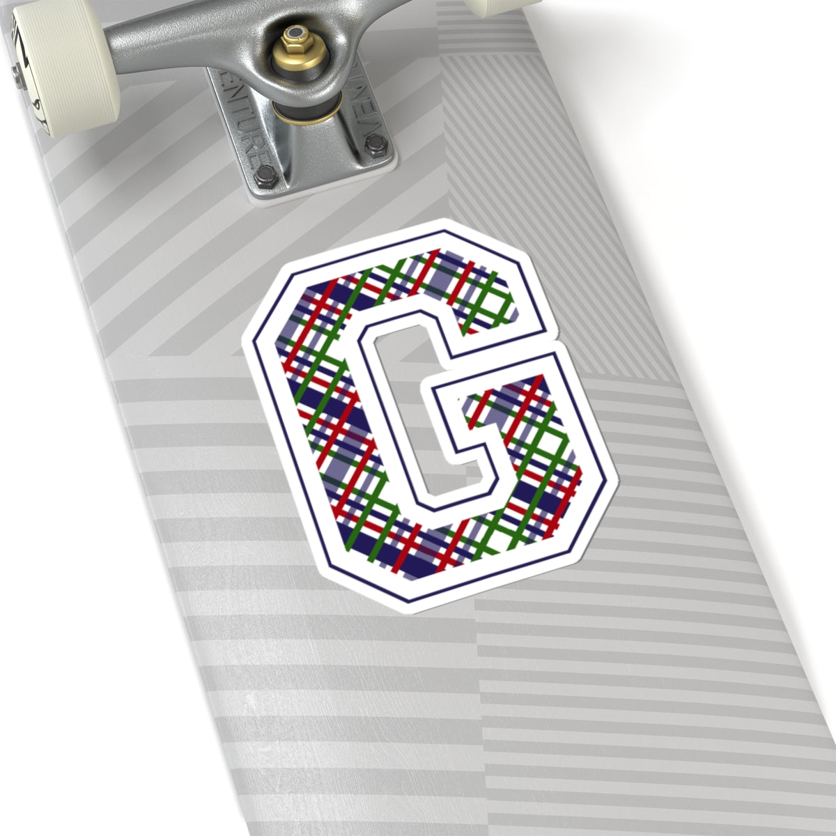 Equestrian Letter G Kiss Cut Sticker
