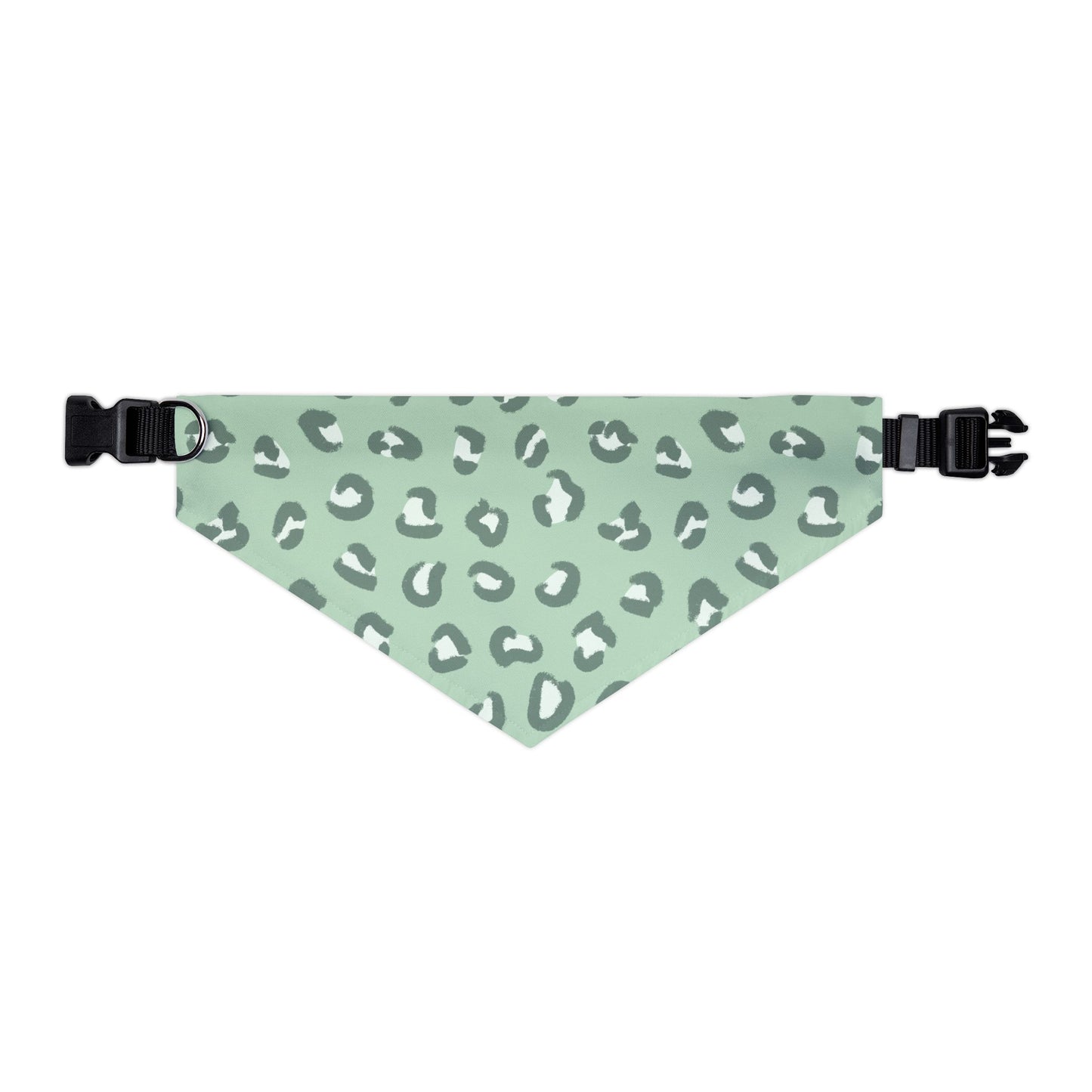 Pastel Leopard Pet Bandana Collar