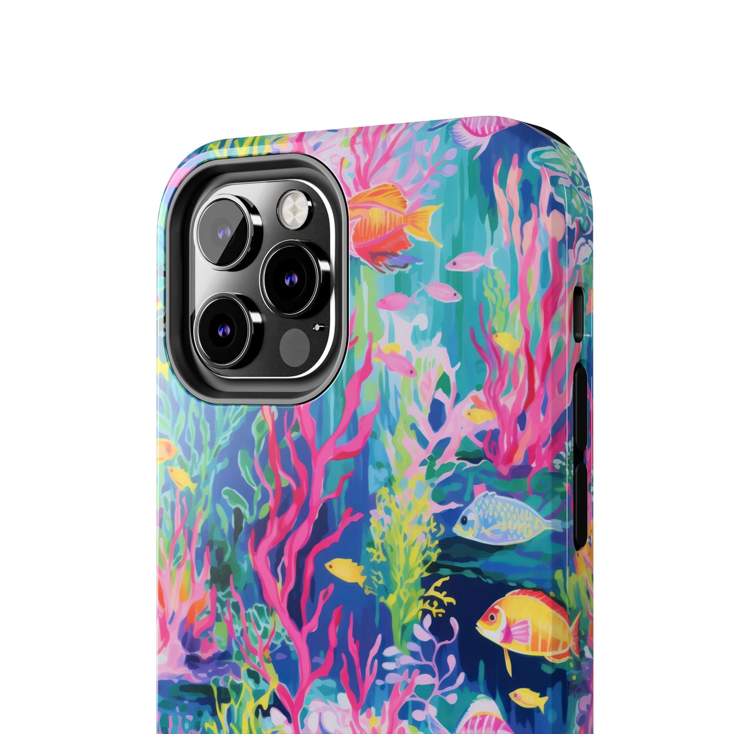 Watercolor Fish Tough Phone Case