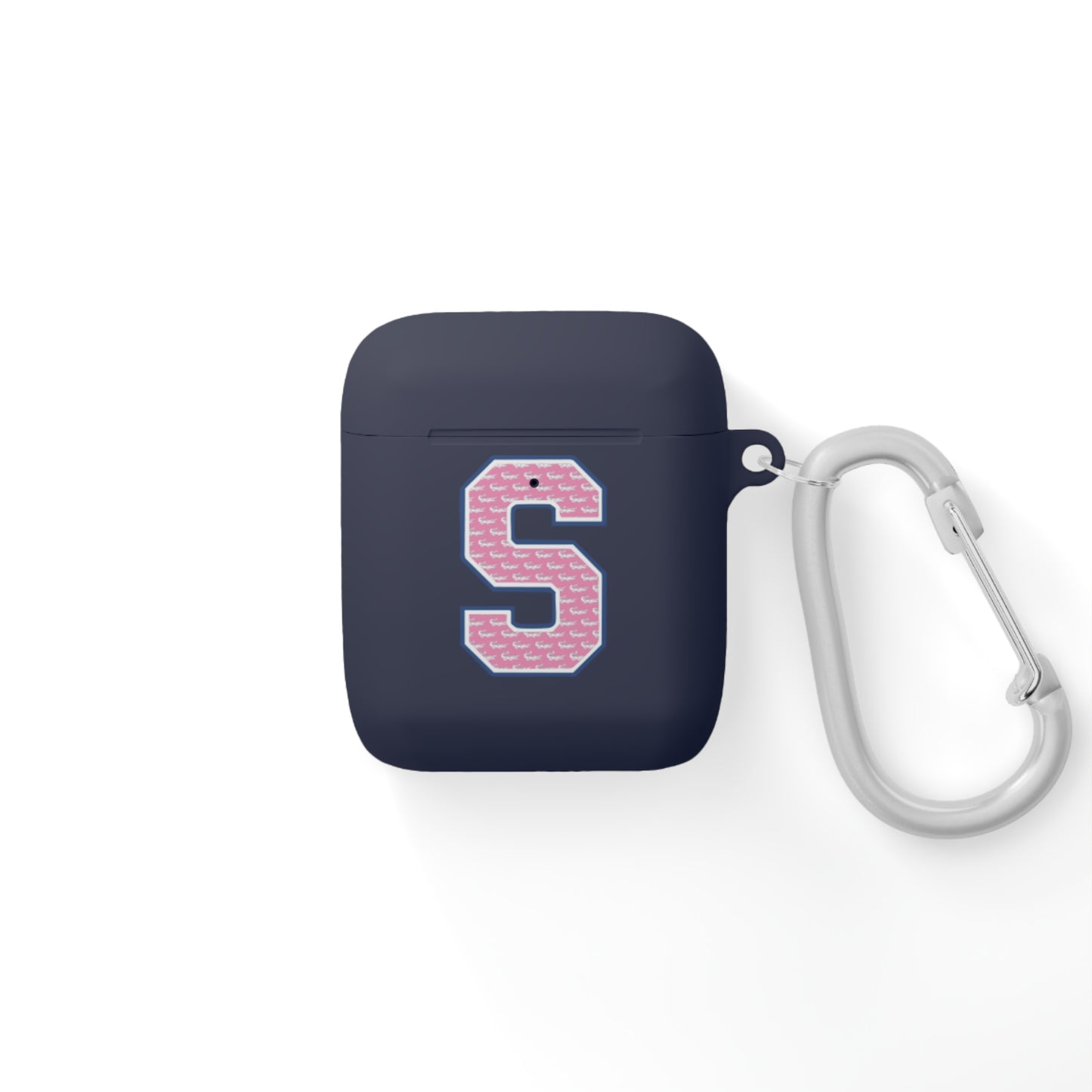 Preppy Letter S AirPods Case Cover