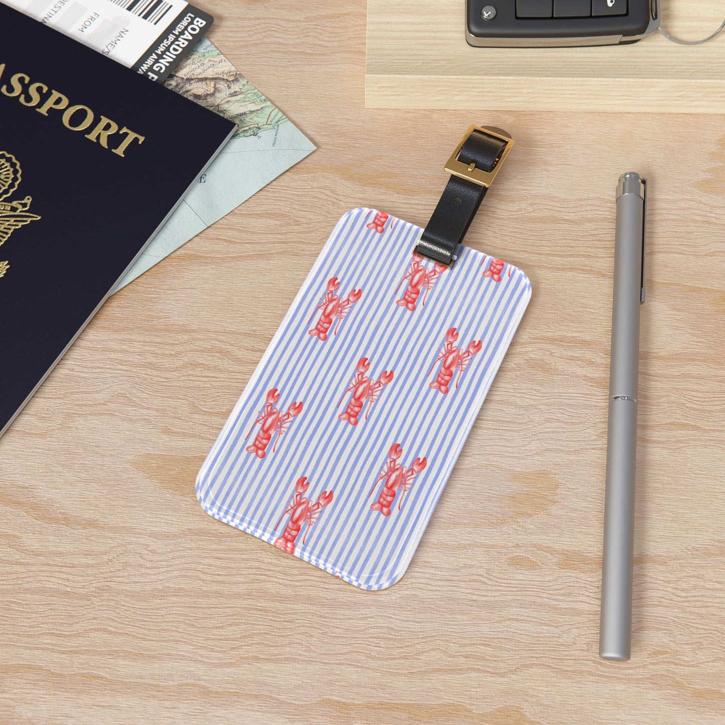 Lobster Luggage Tag