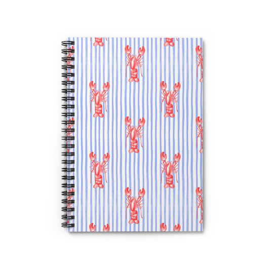 Lobster Spiral Notebook