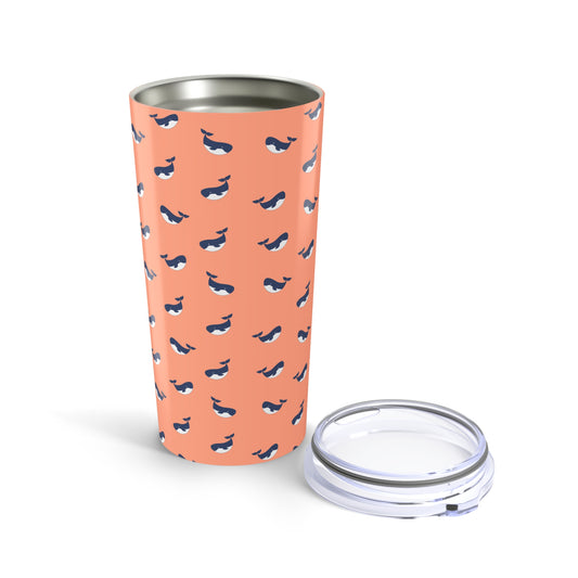 Whimsical Whales Pattern 20oz Tumbler
