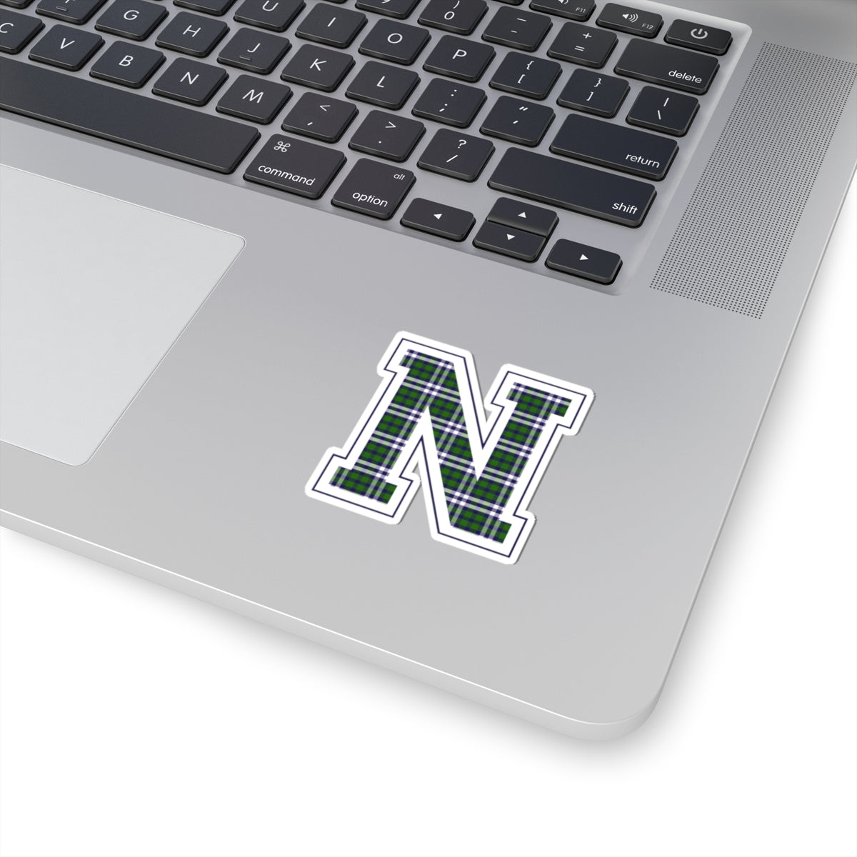 Equestrian Letter N Kiss Cut Sticker