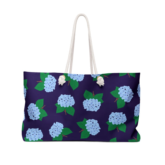 Hydrangea Weekender Bag