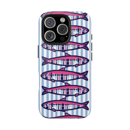 Plaid Sardines Tough Phone Case