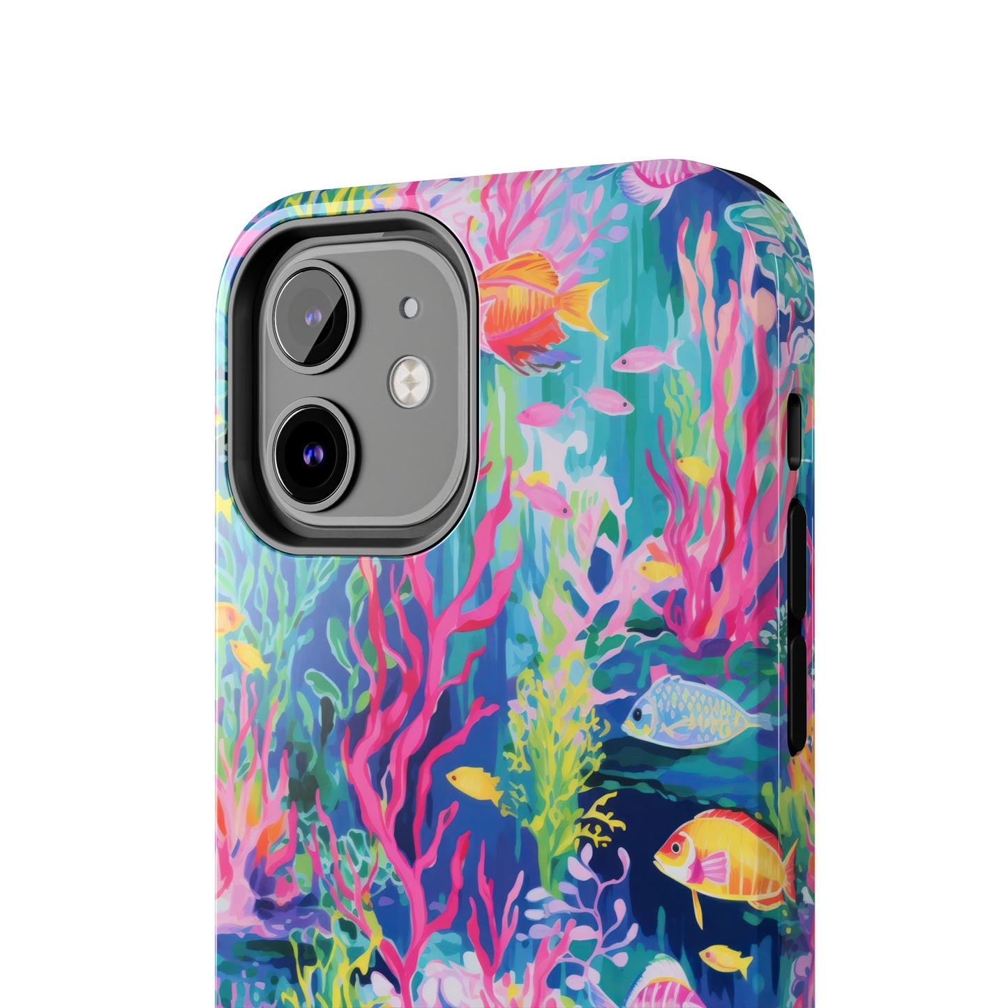 Watercolor Fish Tough Phone Case