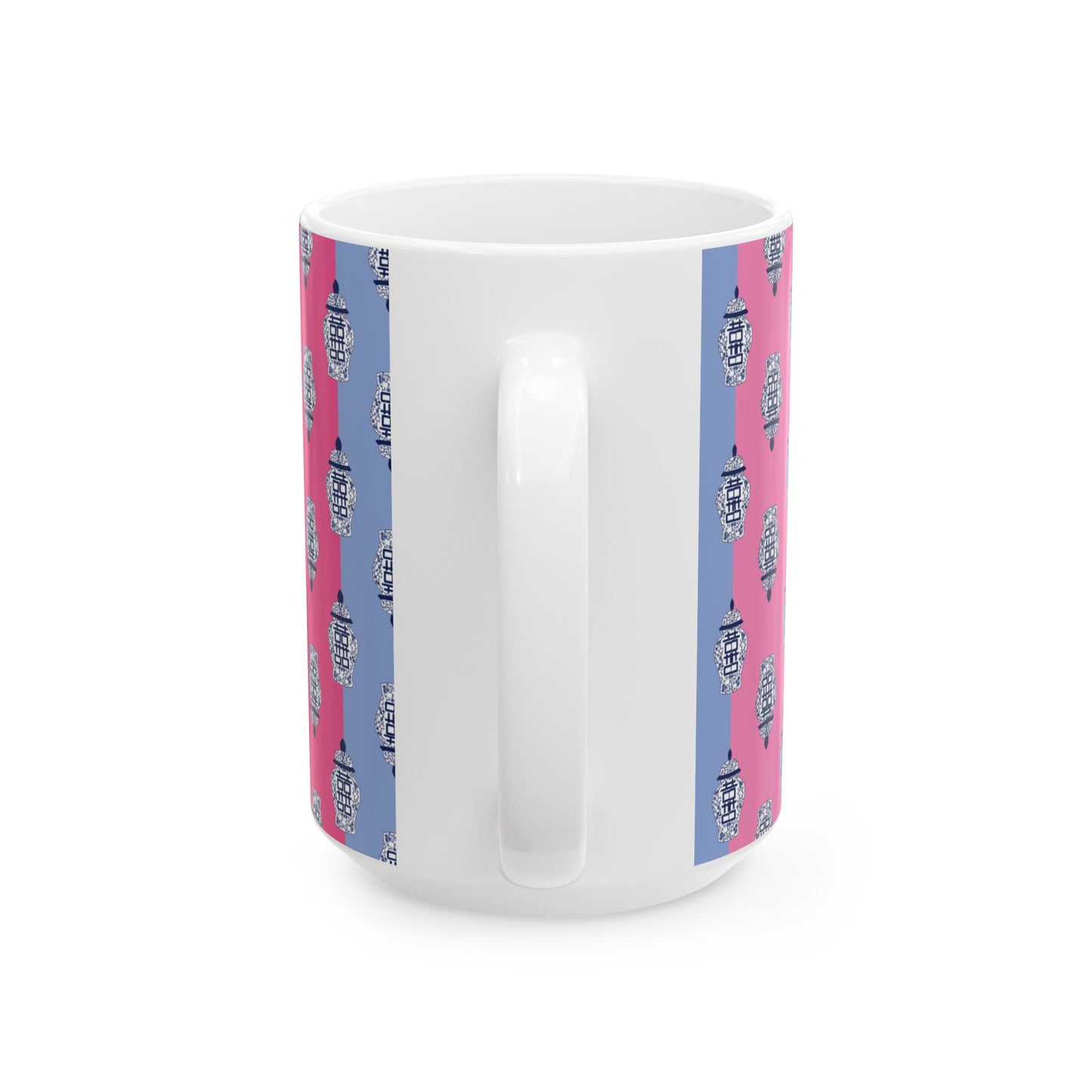 Ginger Jar Stripes Ceramic Mug