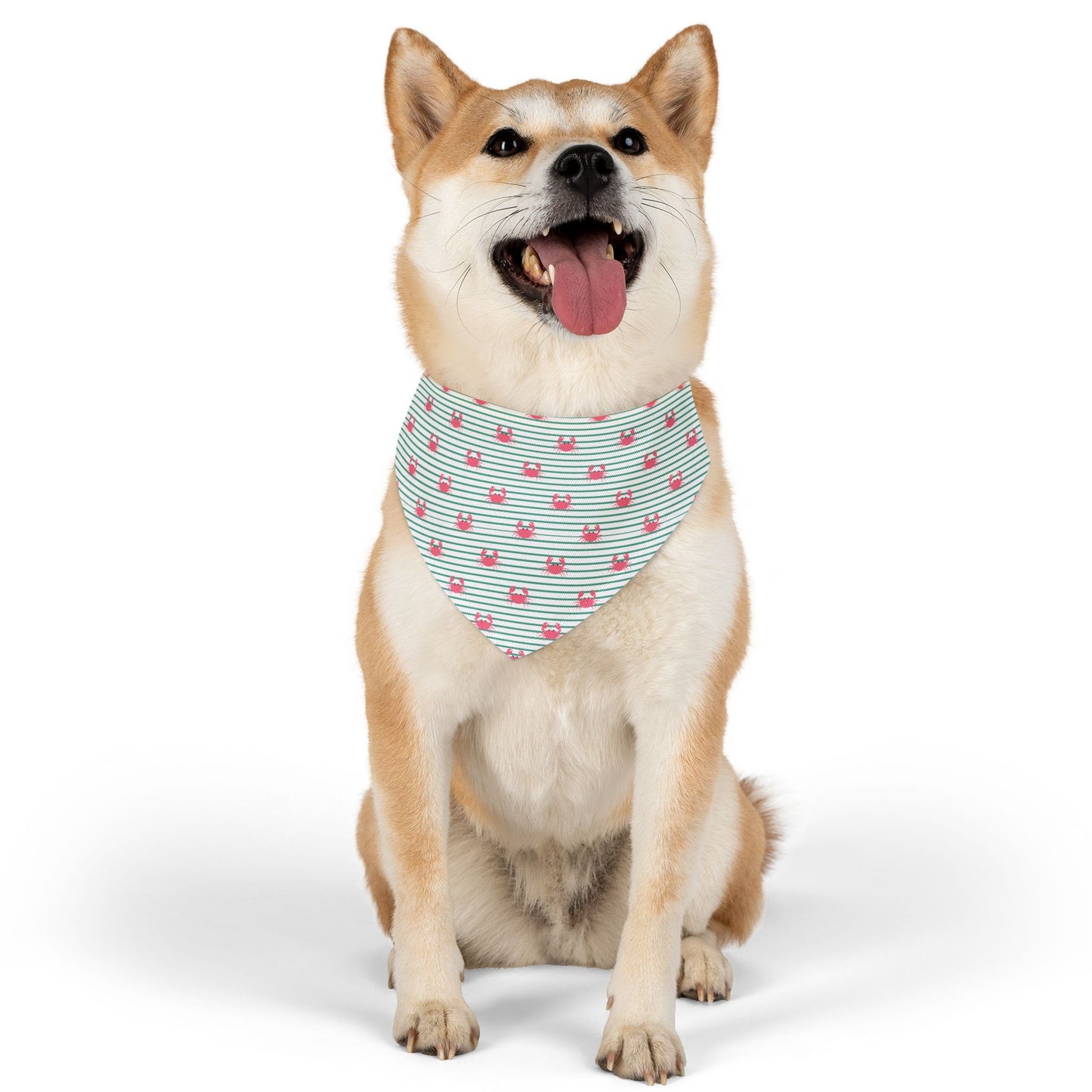 Cute Crabs Pet Bandana Collar