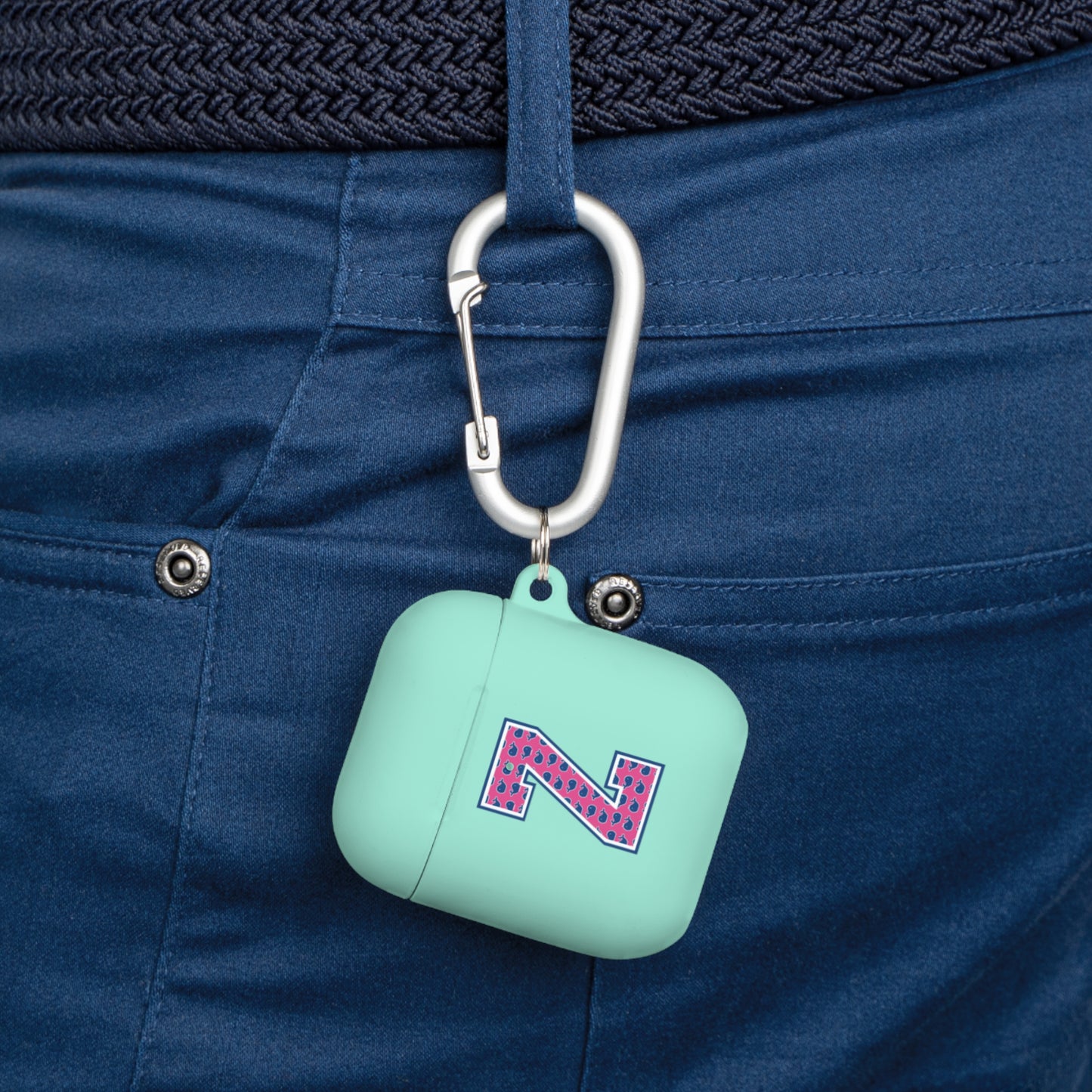 Preppy Letter Z AirPods Case Cover