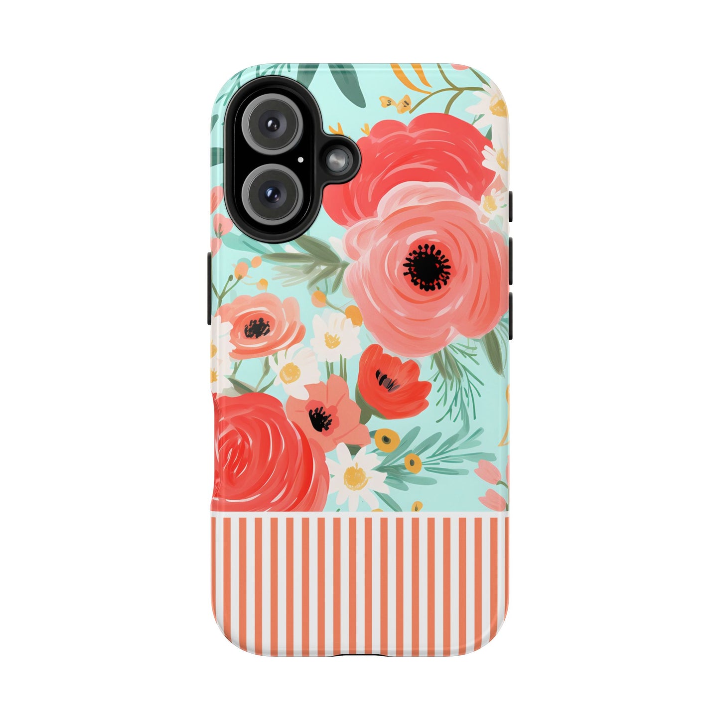 Coral FloralTough Phone Case