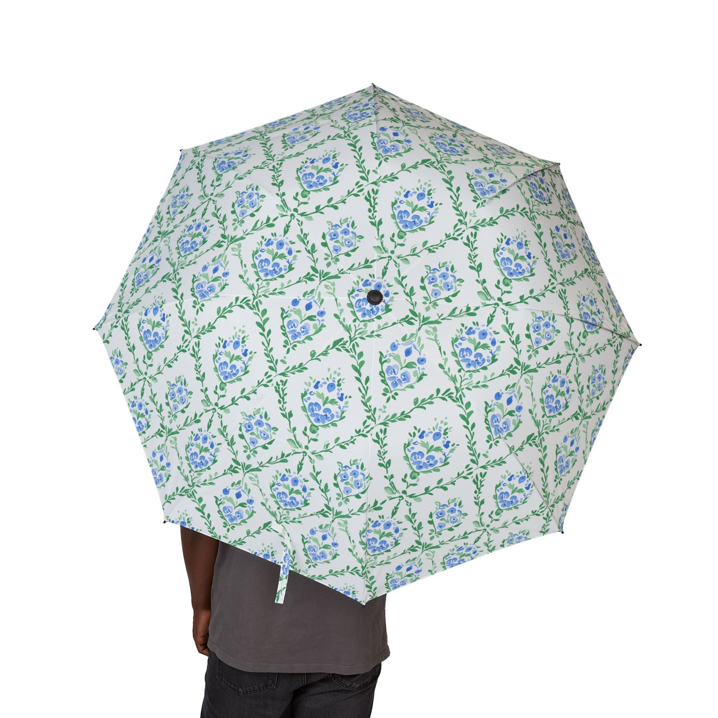 Grand Millennial Semi-Automatic Foldable Umbrella