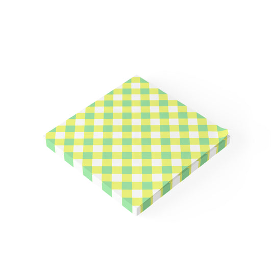 Preppy Green Gingham Post-it® Note Pads