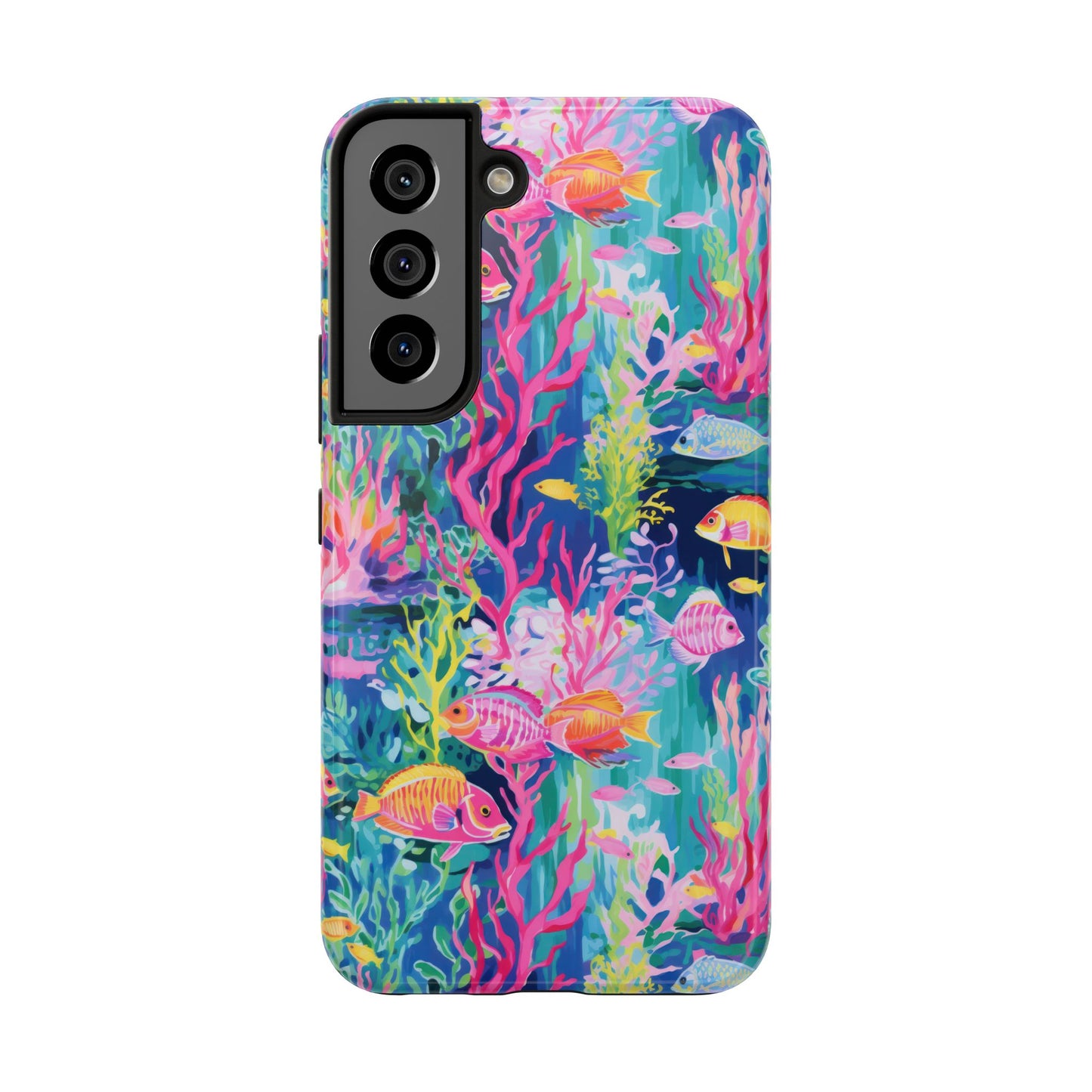 Watercolor Fish Tough Phone Case