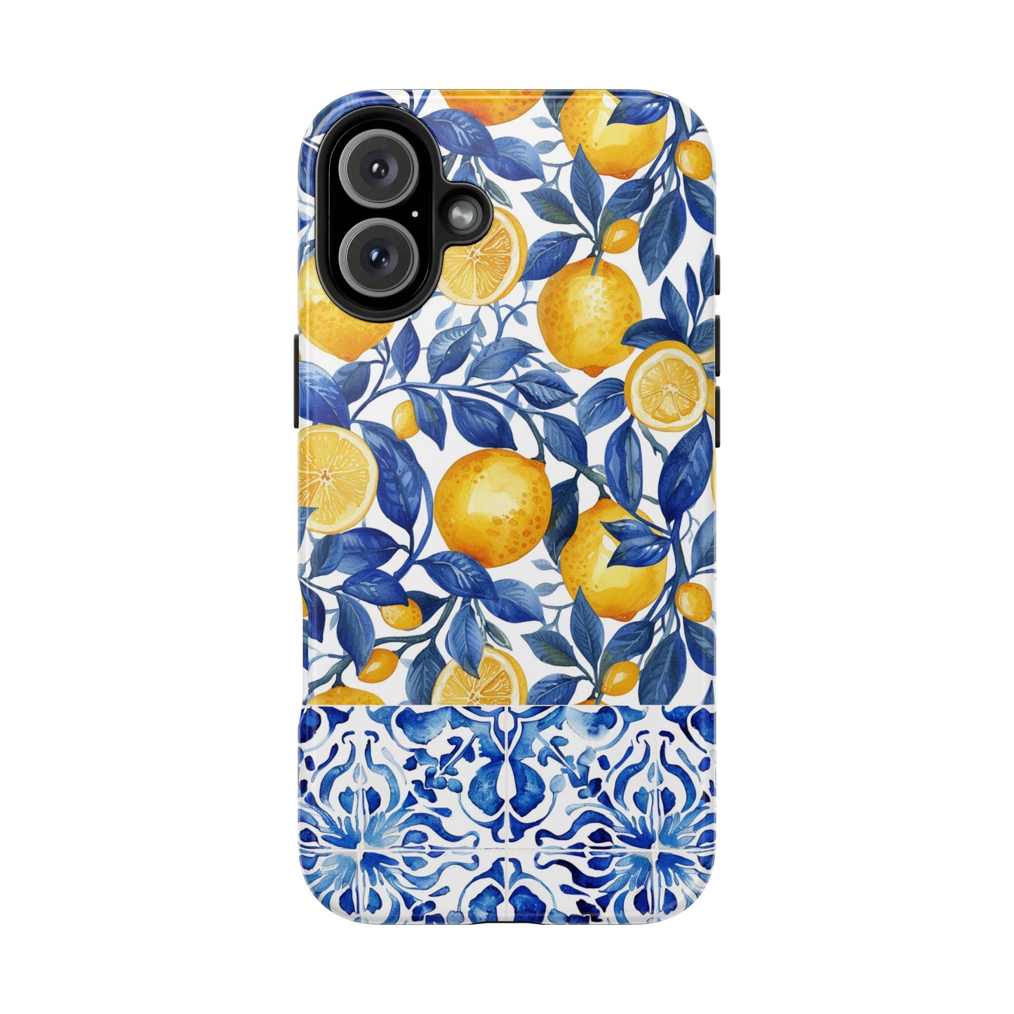 Lemons & Tiles Tough Phone Case