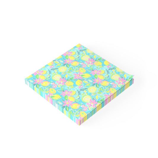 Lemon Floral Post-it® Note Pads