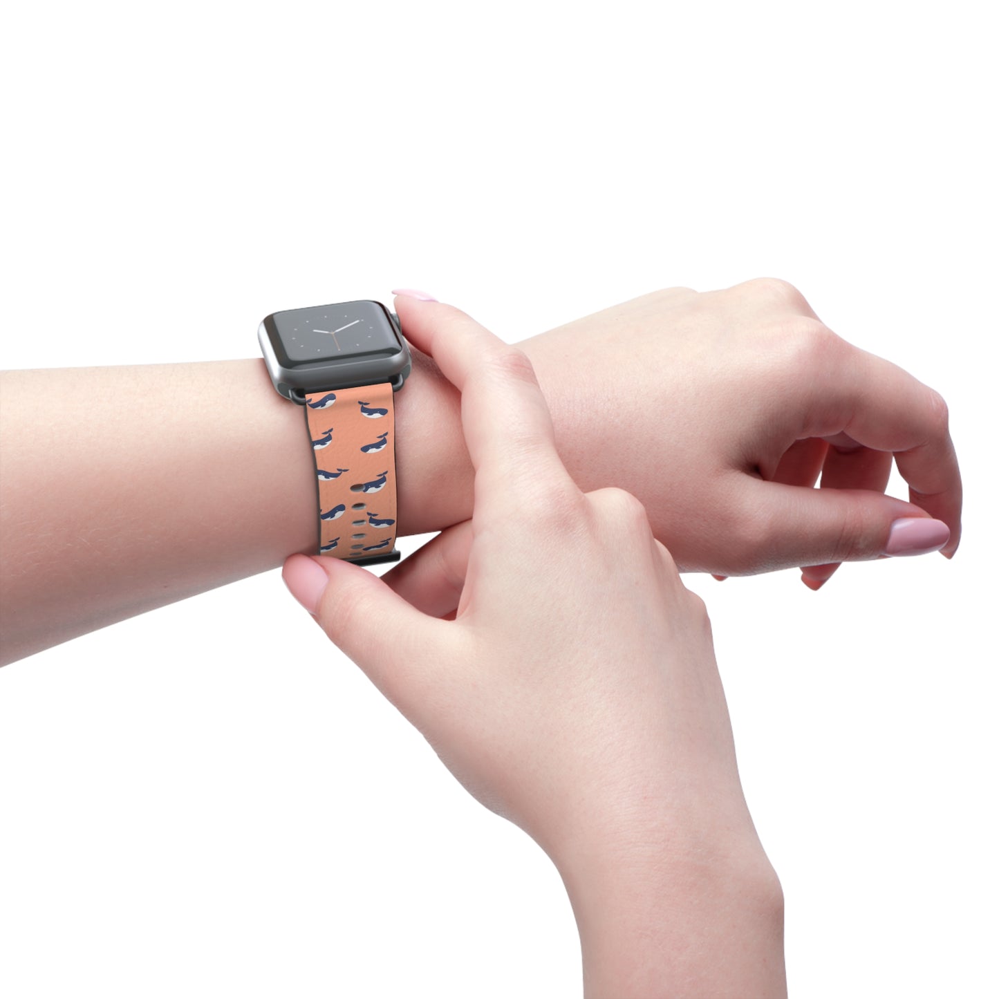 Whimsical Whales Watch Band