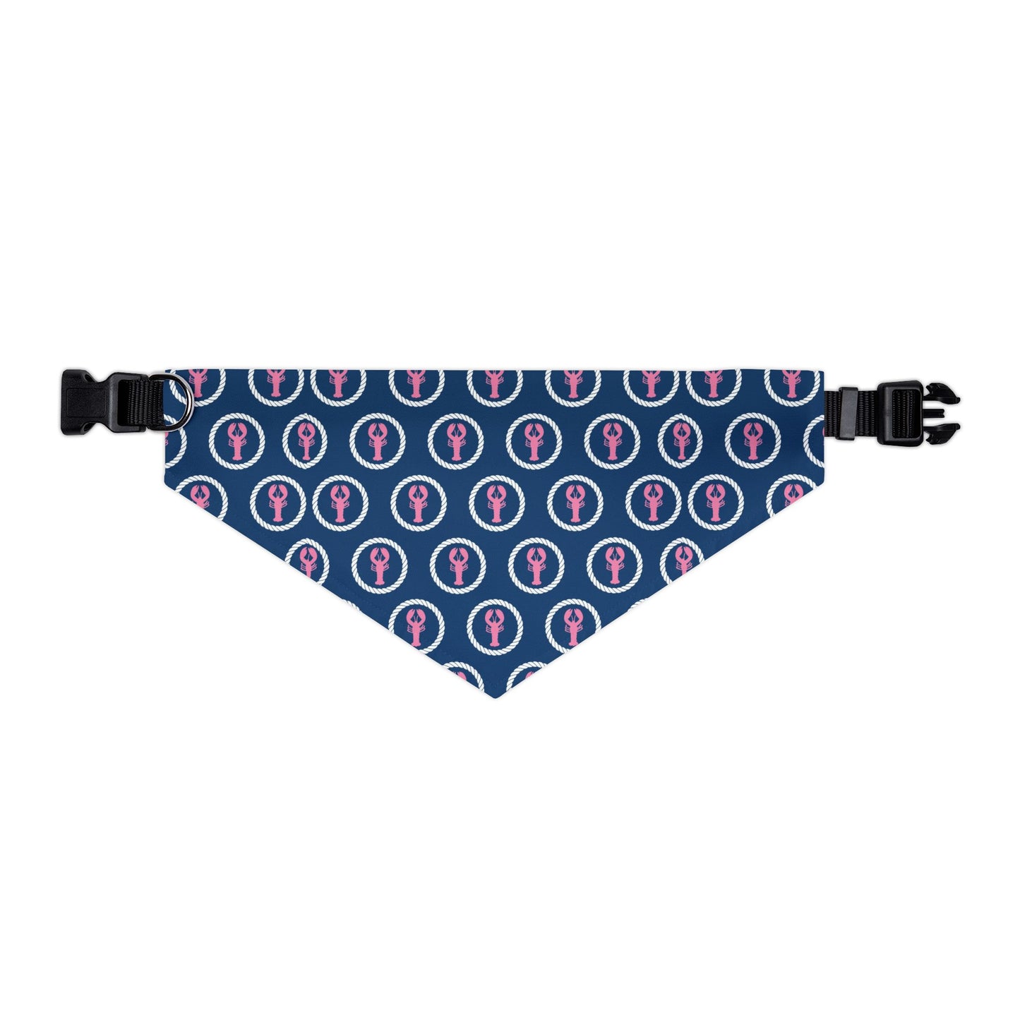 Preppy Lobster Pet Bandana Collar