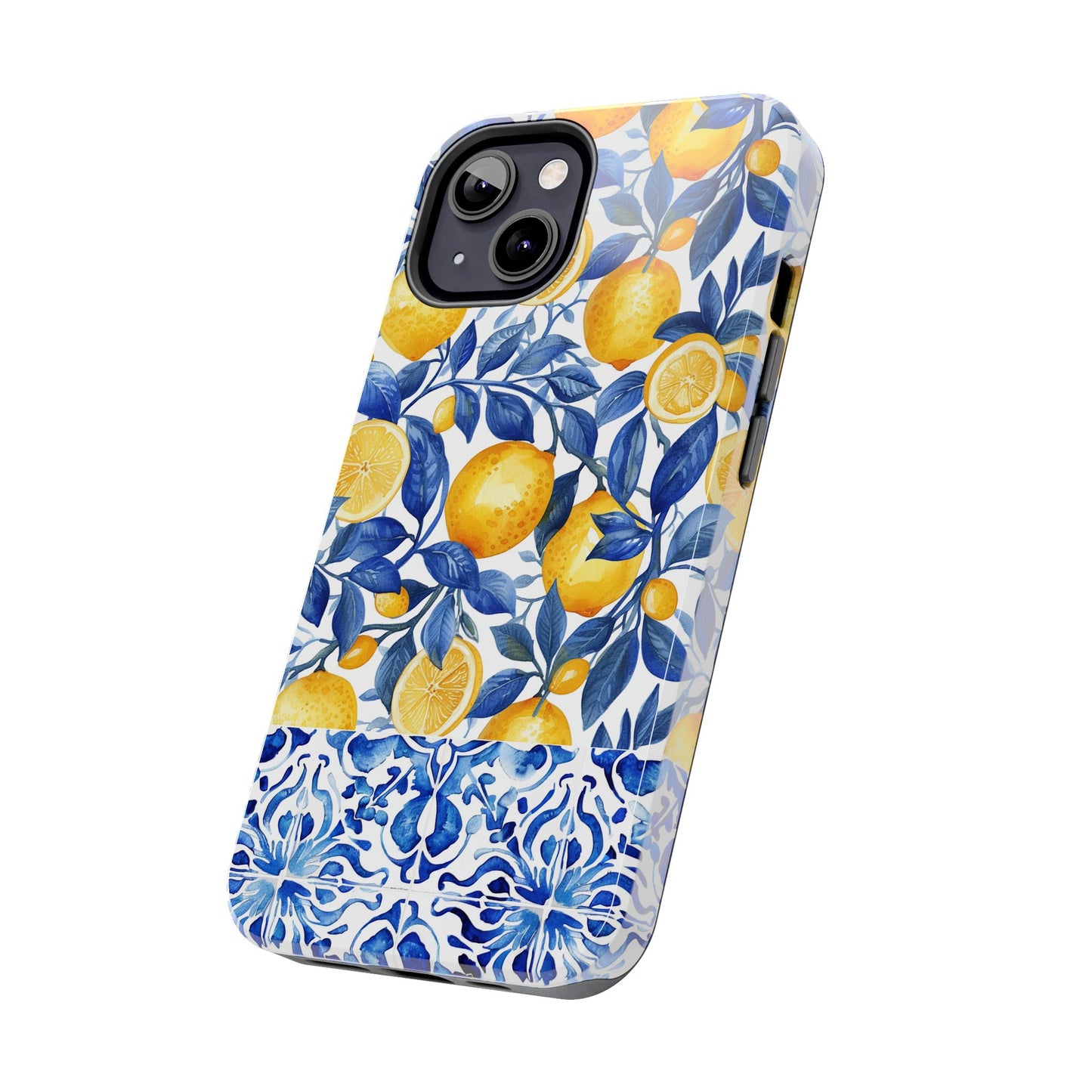 Lemons & Tiles Tough Phone Case