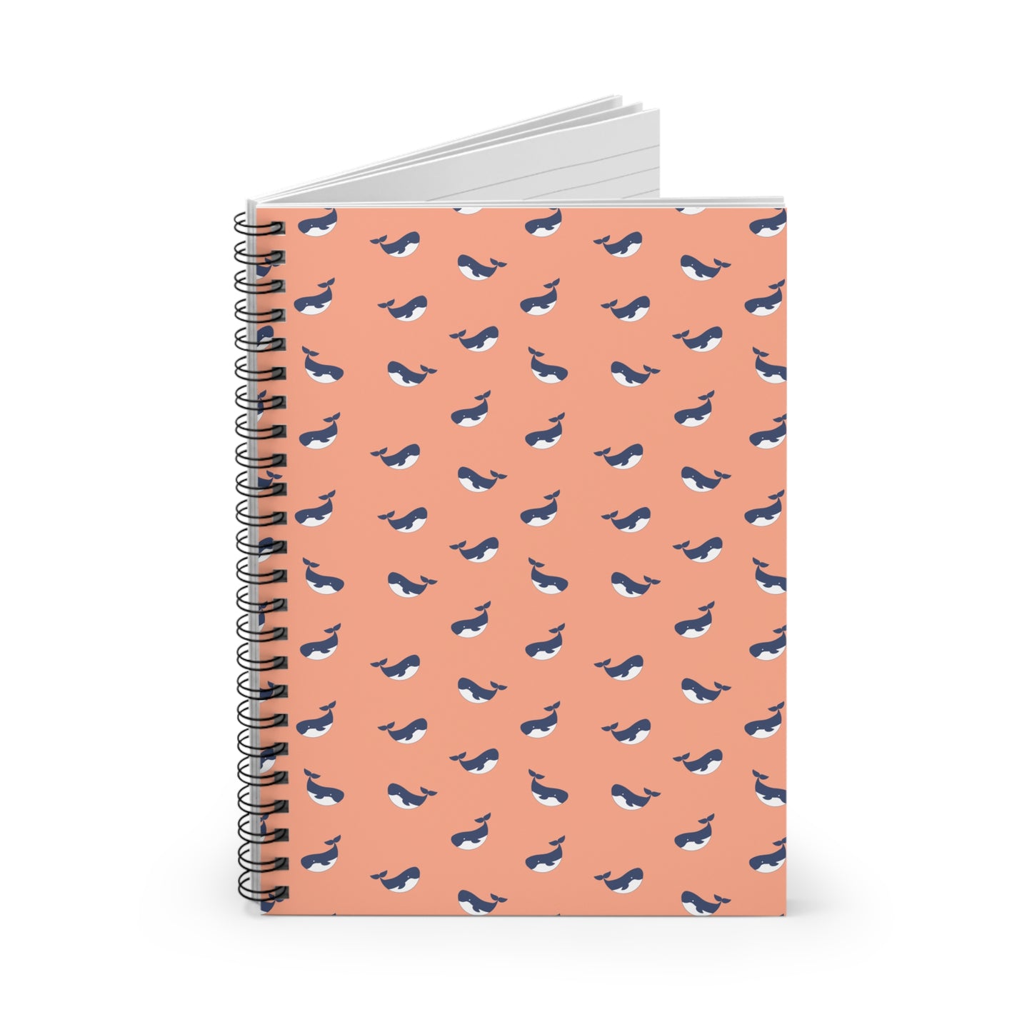 Whimsical Whales Spiral Notebook
