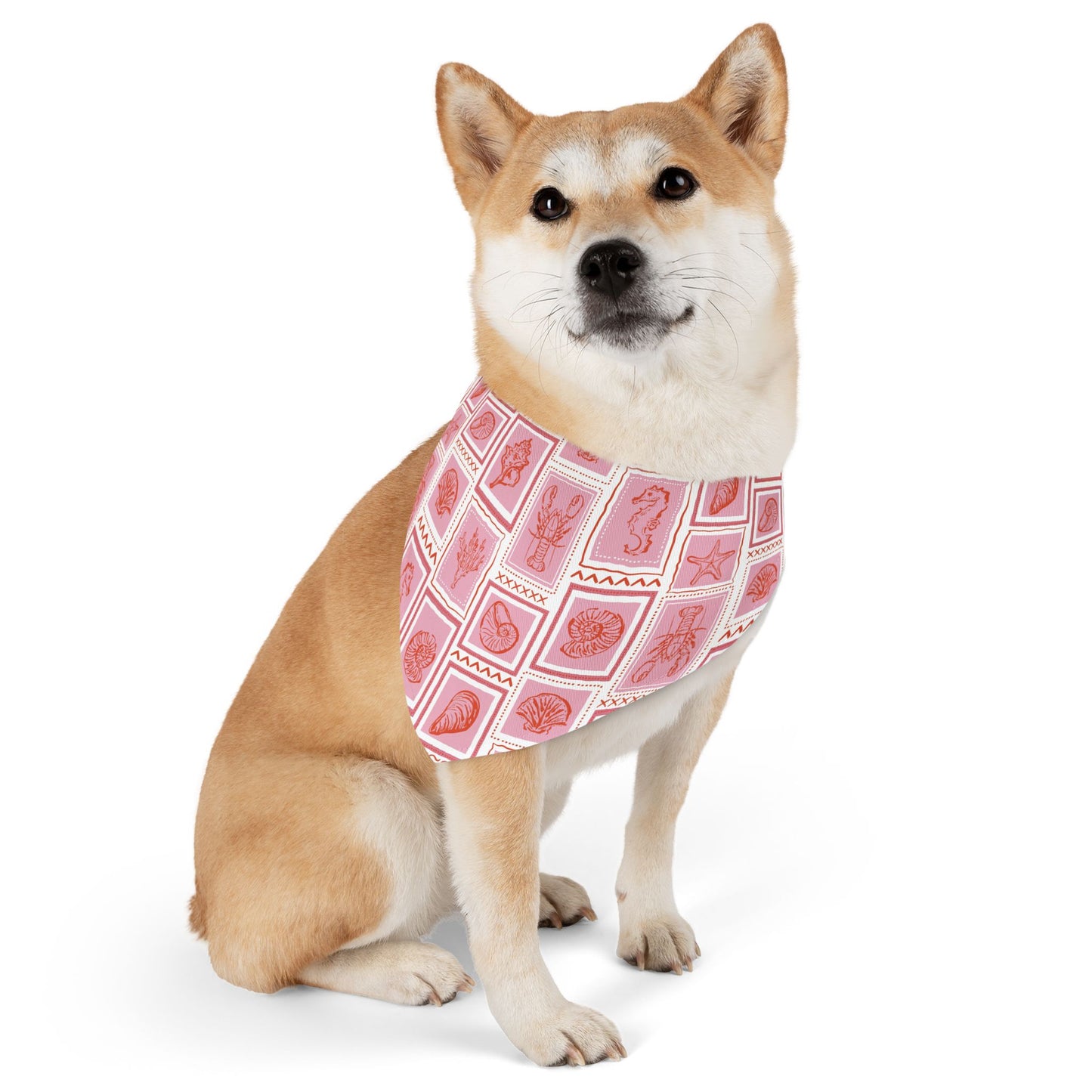 Marine Life Pet Bandana Collar