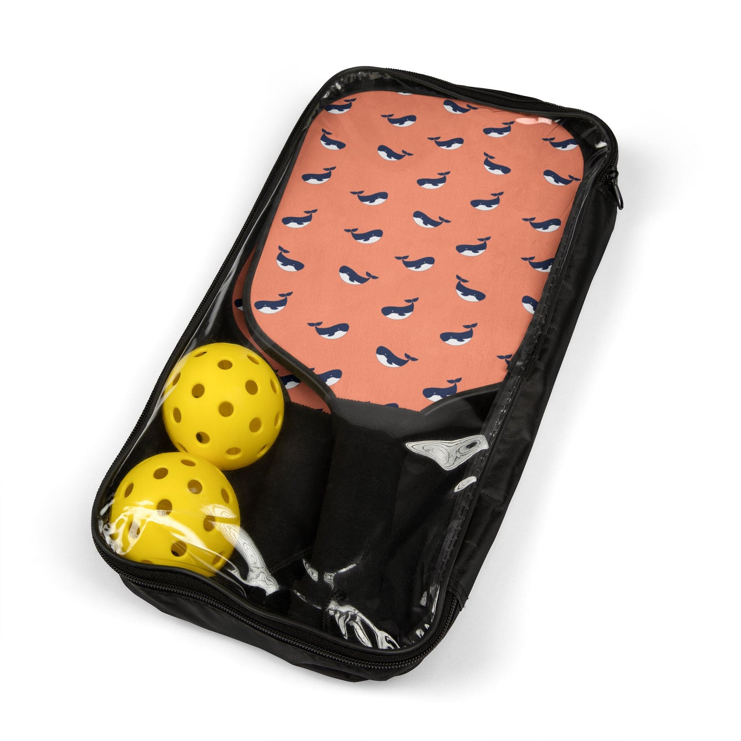 Whimsical Whales Pickleball Paddle Set