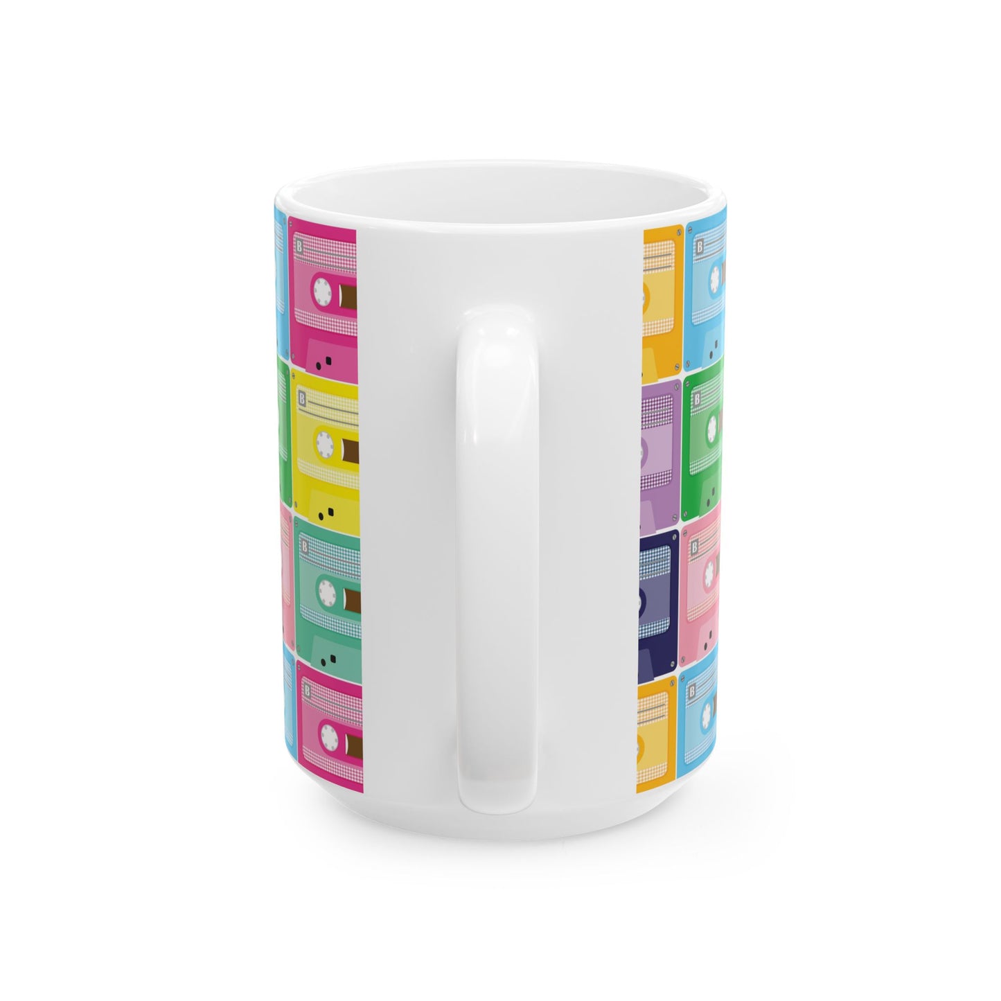 Cassette Tapes Ceramic Mug