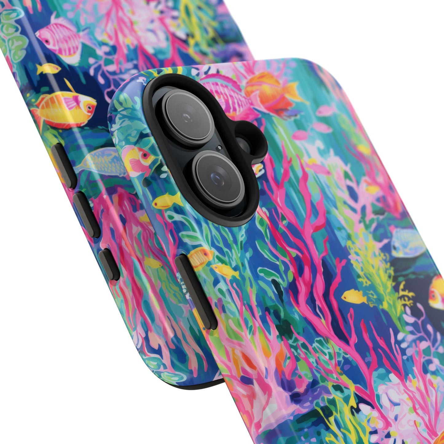 Watercolor Fish Tough Phone Case