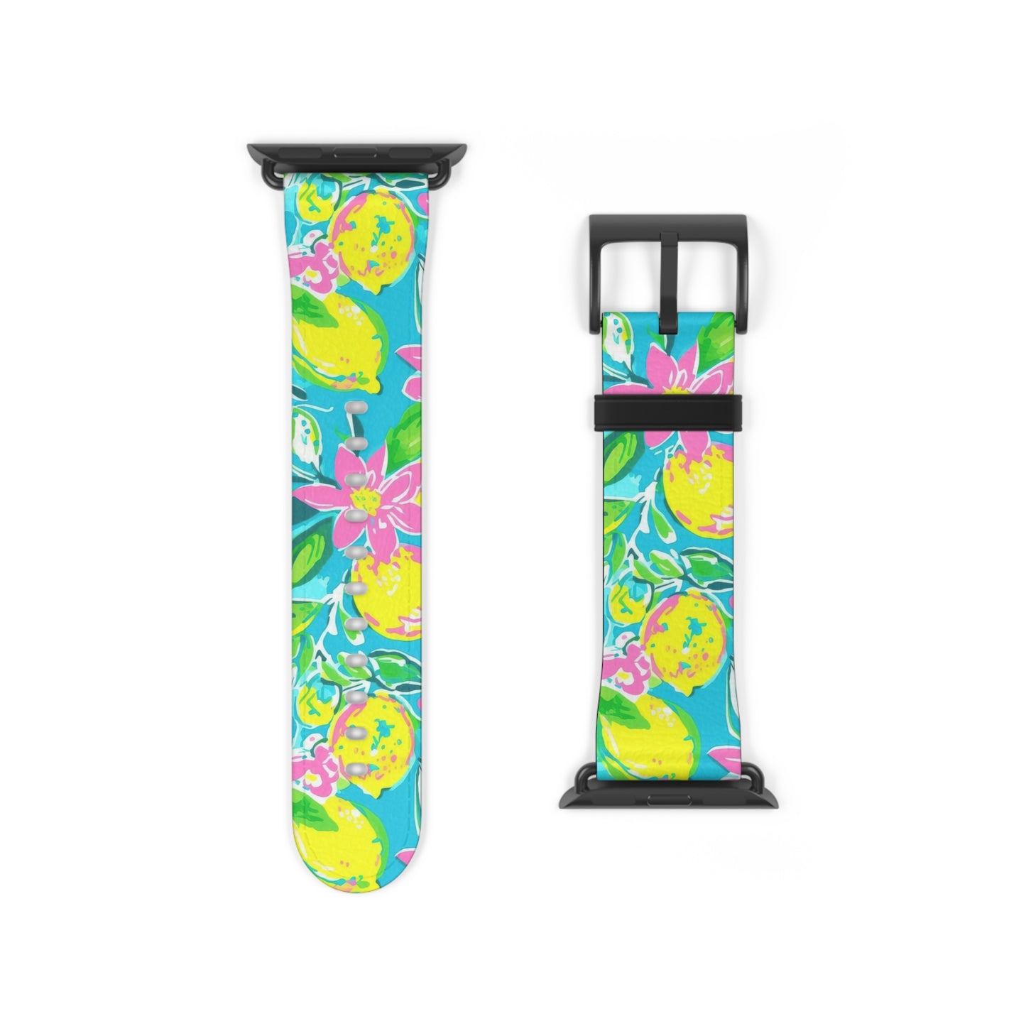 Lemon Floral Watch Band